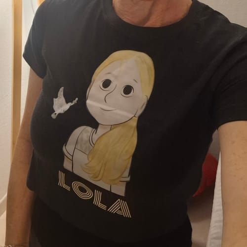 Customer photo review of T-shirt court femme