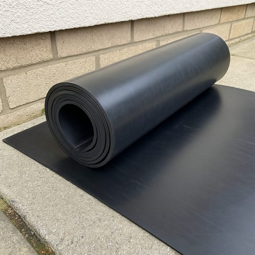 Customer photo review of Commercial Rubber Sheet Linear Metre Durable Heavy Duty Rubber for Sealing, Insulation & Protection Temperature & Chemical Resistant
