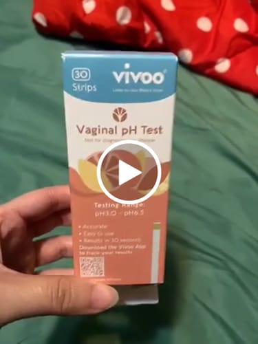 Customer video review of Vivoo Vaginal pH Test