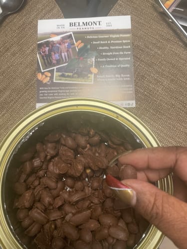 Customer photo review of Choco Covered Peanuts