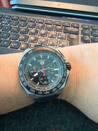 Customer photo review of T-AG HEUER RED B-ULL