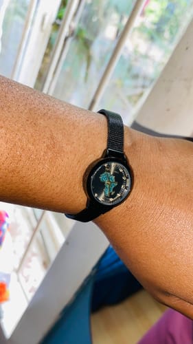 Customer photo review of Africa Dainty Watch
