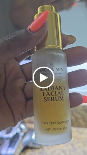 Customer video review of Face Radiance Serum