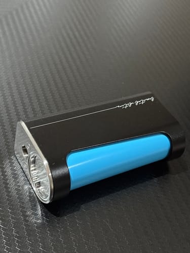 Customer photo review of 21700 Battery Wraps - 10pcs - Light Blue
