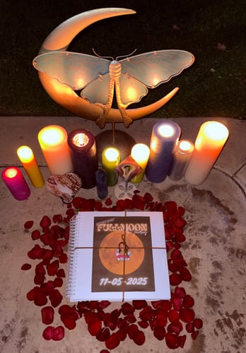 Customer photo review of New Moon in Scorpio Manifestations & Reiki Blessings by Queen - THIS IS NOT DONE ON LIVE