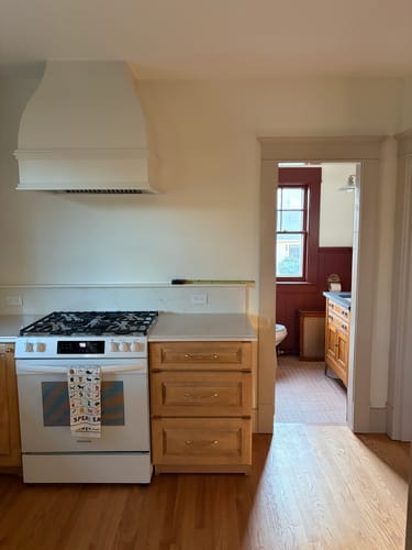 Customer photo review of Richmond Cabinet Pulls - Unlacquered Brass Polished
