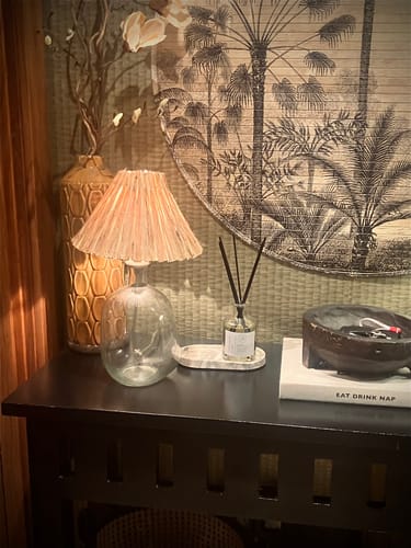 Customer photo review of Lemongrass + Lime | Herbalist Glass Reed Diffuser