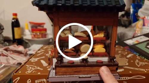 Customer video review of Ikseon-dong Hanok Bakery Miniature House Kit