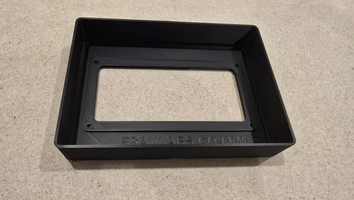 Customer photo review of Matte Black PETG Filament 1.75mm 1kg