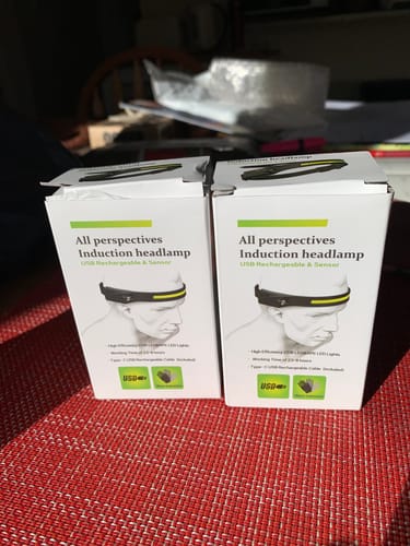 Customer photo review of LuxeLight™ LED Headtorch