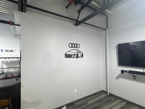 Customer photo review of Audi Metal Car Emblem