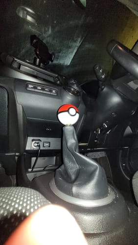 Customer photo review of Monster Ball Gear Shift Knob