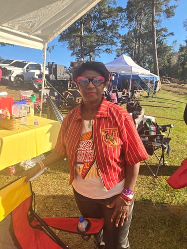 Customer photo review of Tuskegee Mechanic Shirt