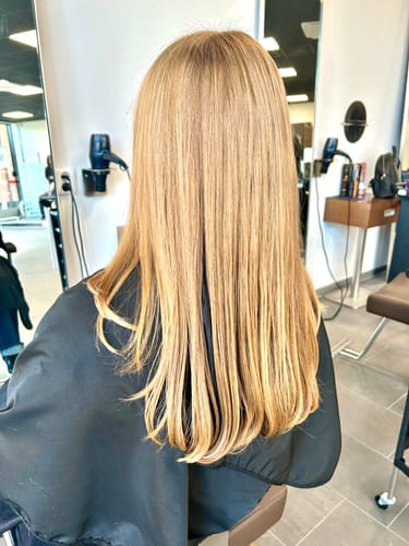 Customer photo review of Hair Beautification formula - Nutricosmetic for fuller, stronger hair