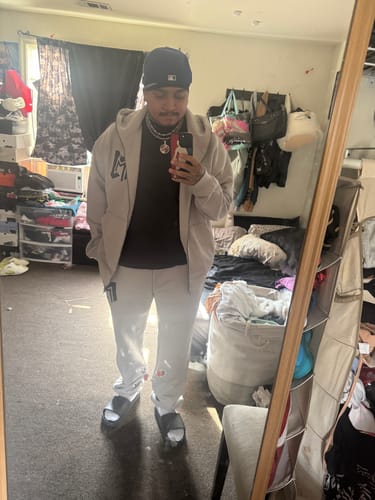 Customer photo review of BLAH BLAH BLAH Zip Up Sweatsuit