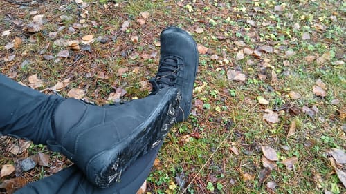 Customer photo review of Vaistoa Uoma 3 Talvi -paljasjalkavaelluskengät