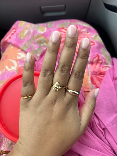Customer photo review of Gold Star Ring (Sample)