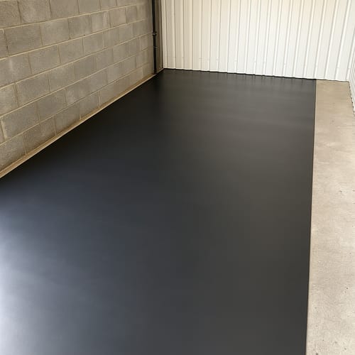 Customer photo review of 6mm Rubber Sheet Matting Durable, Slip-Resistant, Easy to Clean for Commercial & Industrial Use Versatile Flooring Solution - Linear Metre