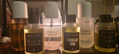 Customer photo review of CREMÈ DE CASHMERE body oil