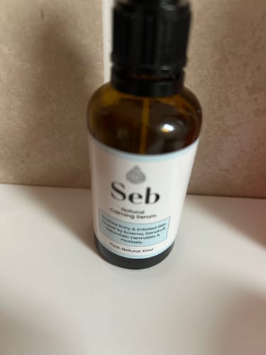 Customer photo review of Seb Natural Calming Serum