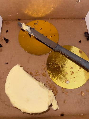 Customer photo review of Key Lime Mini Cheesecake