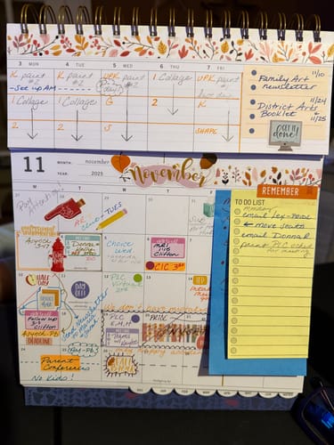 Customer photo review of FINAL SALE: 2025-2026 | The Jo Planner | Sleepy Hollow (pop-up)