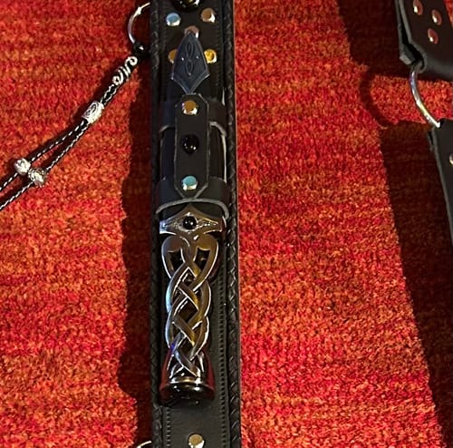 Customer photo review of Celtic Knotwork Dagger