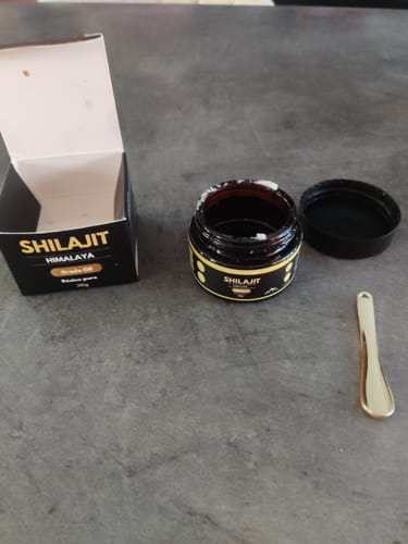 Customer photo review of SHILAJIT (RÉSINE PURE)