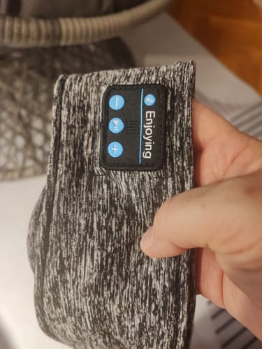 Customer photo review of HarmonyBand Fülhallgatós Fejpánt Alvászavarok és Stressz Kezelésére