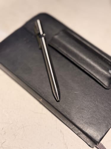 Customer photo review of Tactile Turn X W.O.E. Titanium Pen 2.0