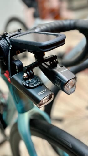 Customer photo review of EVO 1300 Underneath Mounted Bike Light