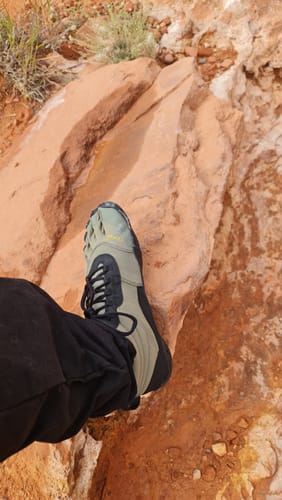 Customer photo review of V-Trek Insulated Mens Military Black