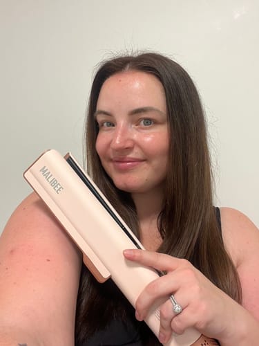 Customer photo review of Malibee 2-in-1 Air Straightener