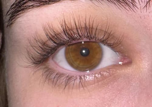 Customer photo review of Premium Wimpernserum