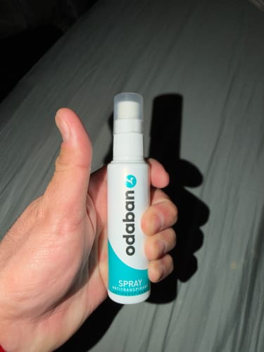 Customer photo review of odaban® Spray - Antiperspirant