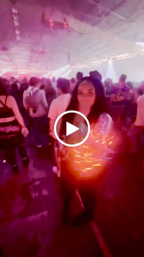 Customer video review of LED Fringe Sequin Jacket