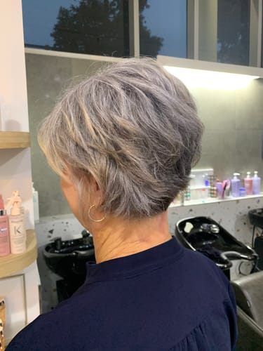 Customer photo review of Pigment AF silver grey 180ml