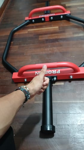 Customer photo review of Barra Hexagonal Olímpica PRO 250kg - 50mm - 142cm