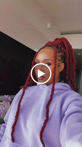 Customer video review of Equal by Shake N Go Cuban Double Strand Style Braid - CUBAN TWIST BRAID 12"/16"/24"