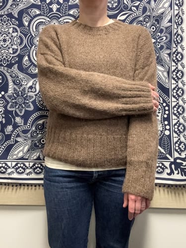 Customer photo review of Alissa Sweater - Baby Alpaca