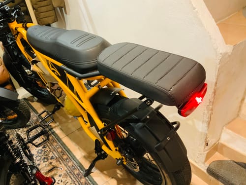 Customer photo review of Rear Rack for Cavet Air