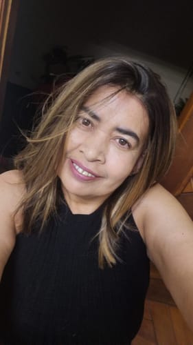 Customer photo review of Lace Front Tela HD Lovenna 27YA Castanho Luzes - Repartição Livre 13x4