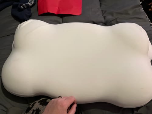Customer photo review of Mellow CloudAlign™ Pillow