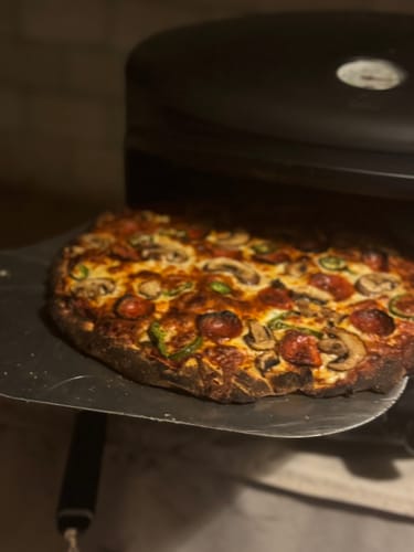 Customer photo review of Festa Pizza Oven Cover