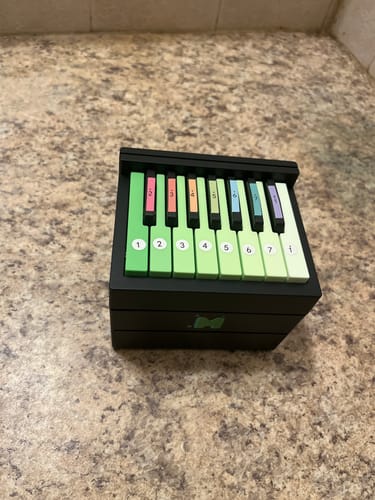 Customer photo review of Billie Eilish Piano Calendar 2026