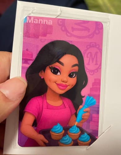 Customer photo review of Custom NFC Business Card