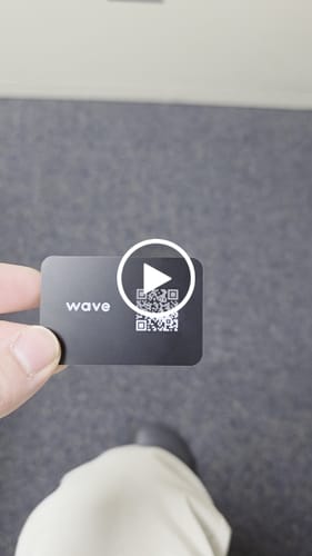 Customer video review of Wave Phone Tap