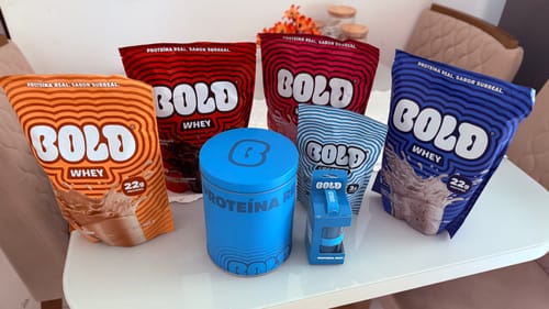 Customer photo review of PORTA WHEY BOLD