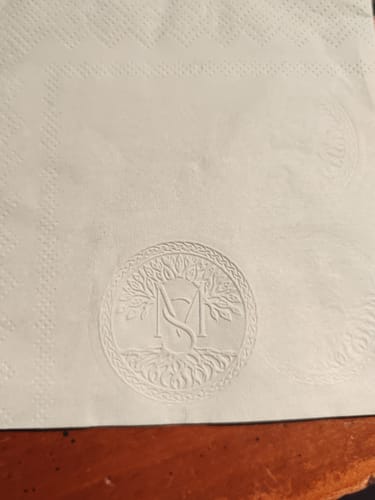 Customer photo review of Prägestempel mit eigenem Logo