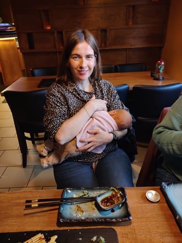 Customer photo review of Leo Snowdrop Stillpullover – verdeckter Reißverschluss